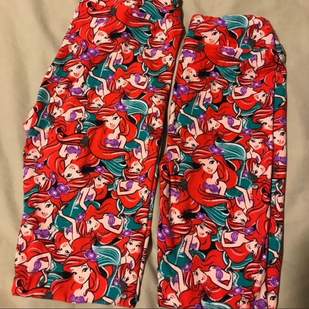 Lularoe Disney Little Mermaid Ariel- tween size